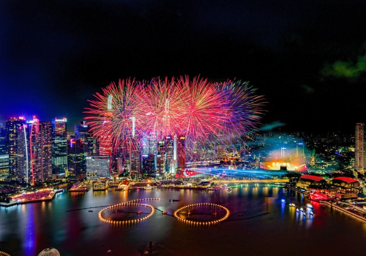 新加坡60周年国庆再响前进号角，Majulah Singapura！
