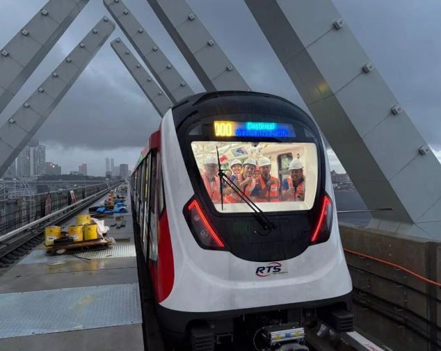 新加坡北部交通升级,新柔地铁系统完成重要测试节点